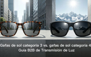 Gafas de sol categoría 3 vs. gafas de sol categoría 4: Guía B2B de Transmisión de Luz